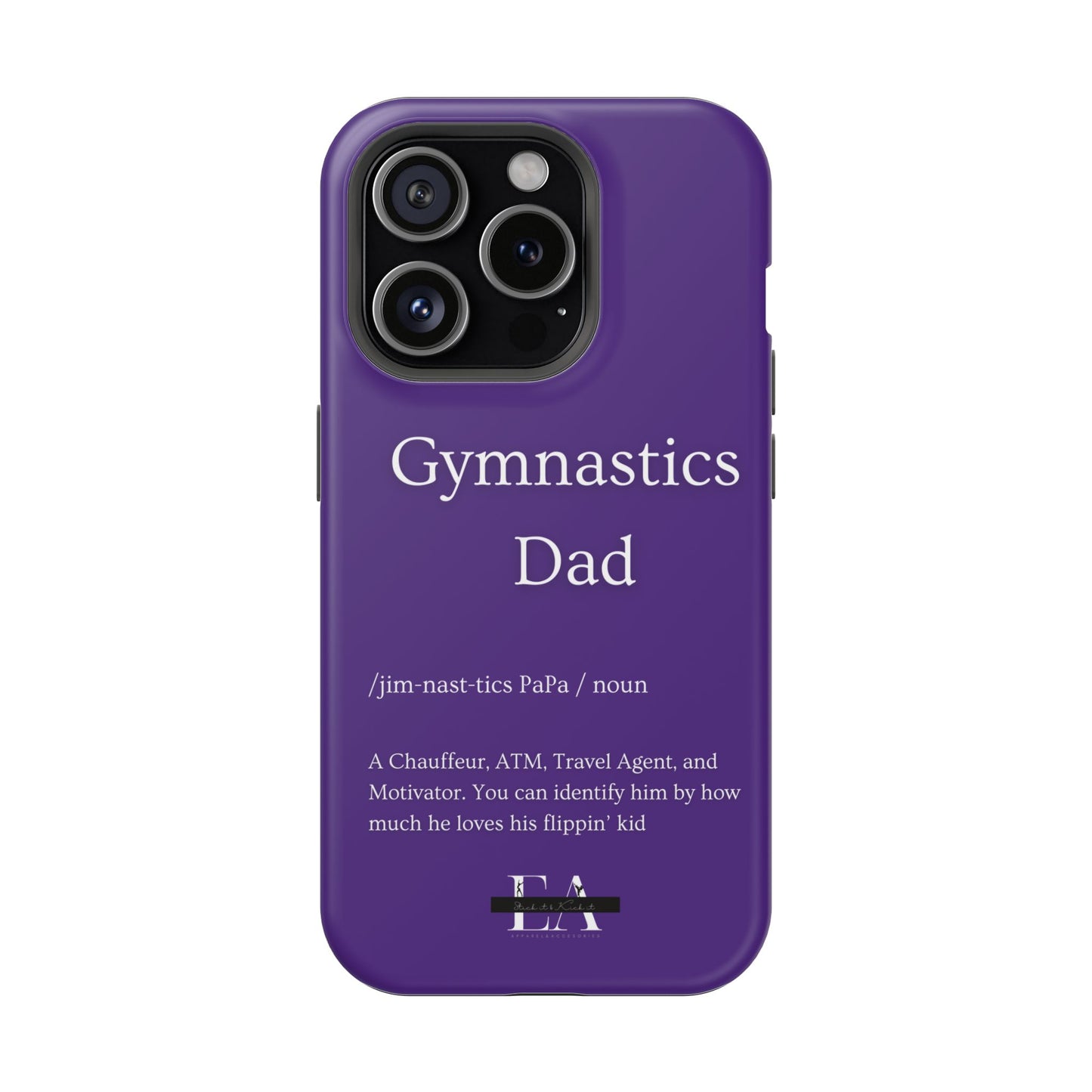 Gymnastics Dad MagSafe Tough Case (all iPhone 13 & Newer)