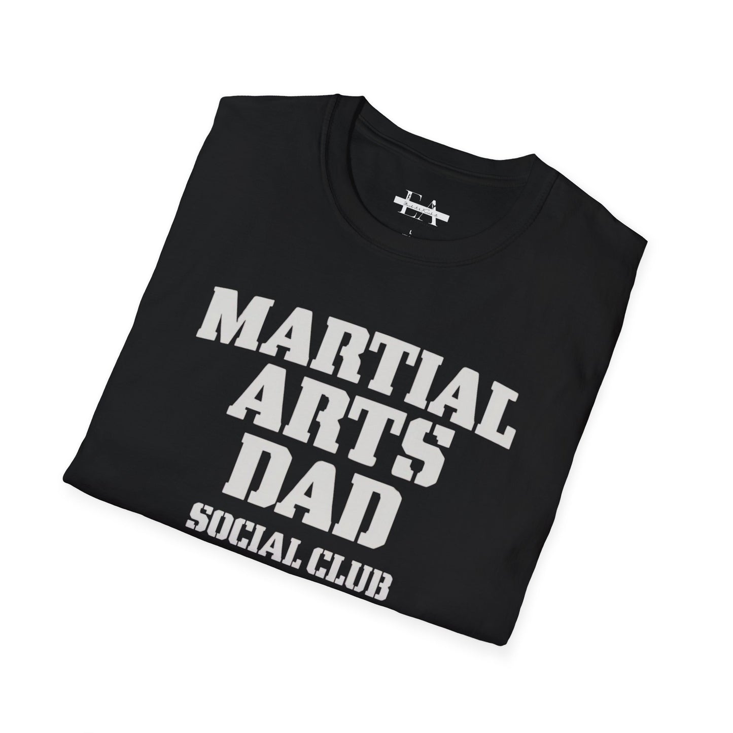 Martial Arts Dad T-Shirt, Unisex Softstyle Tee for Dads, Father's Day Gift, Martial Arts Fan Shirt, Casual Everyday Wear