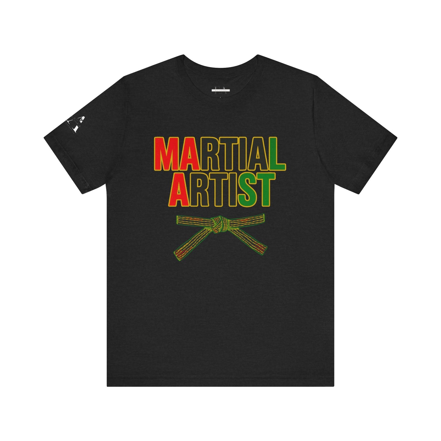Martial Artist (Pan-African Colors) Adult/Teen T-Shirt