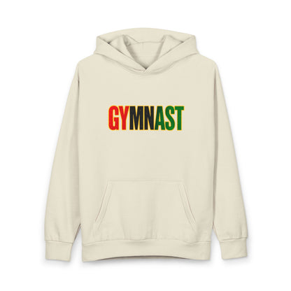 Gymnast Hoodie — Retro Rasta Gradient Gymnastics Pullover (Adult/Teen)
