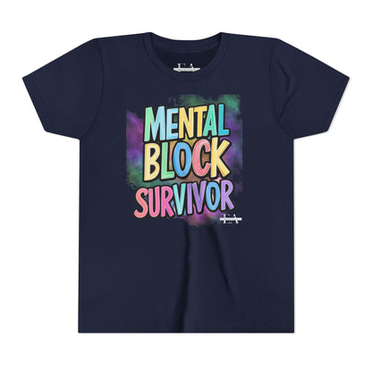 Mental Block Survivor Youth Short Sleeve Tee