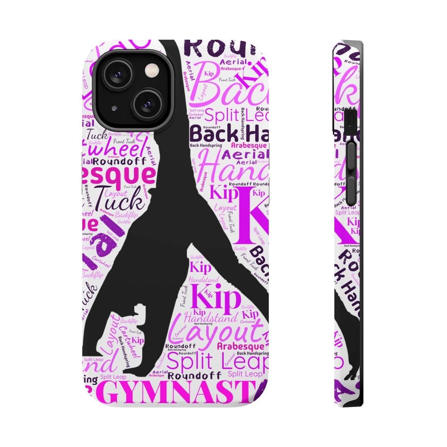 Impact-Resistant MagSafe Phone Case for Gymnasts (iPhone 13-17)  | Gymnast Design, Durable Protection