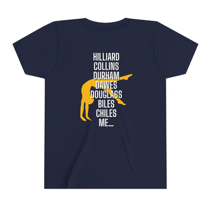 Historical Black Gymnast (HBCU version) T-Shirt Youth Size