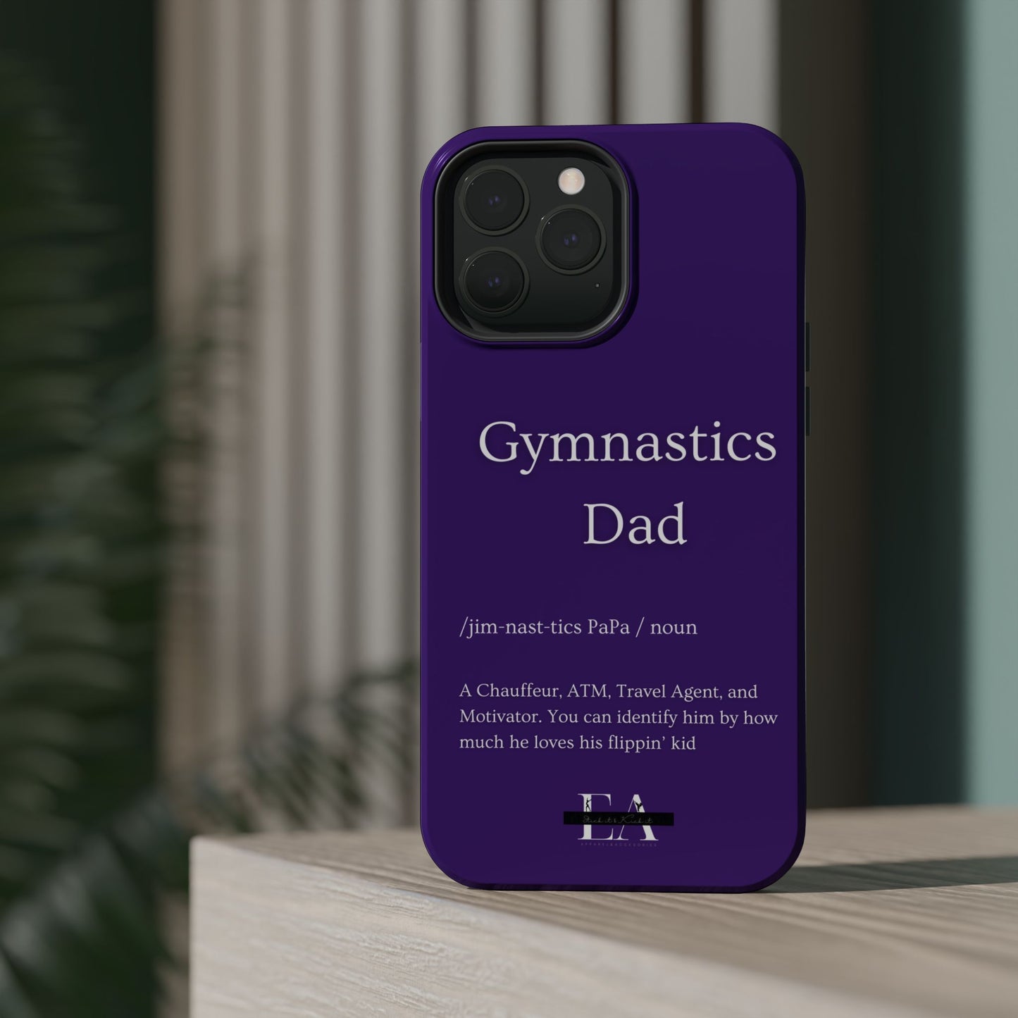 Gymnastics Dad MagSafe Tough Case (all iPhone 13 & Newer)