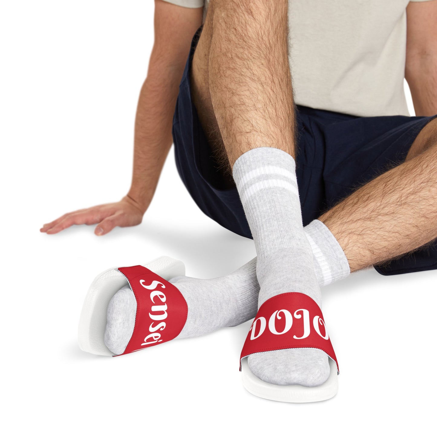 Karate Sensei Men’s PU Slide Sandals
