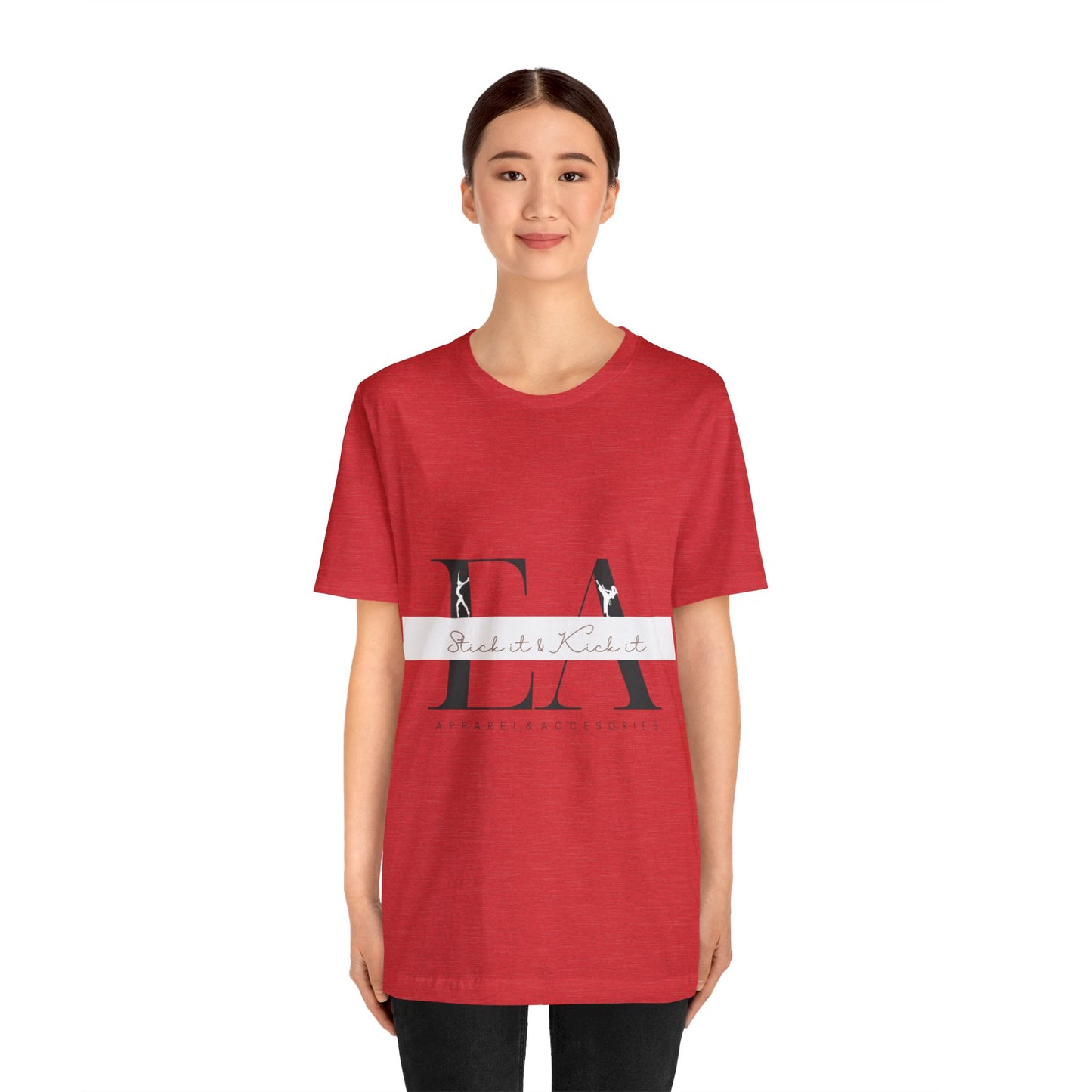 Stick it Kick It Logo Jersey Short Sleeve Tee