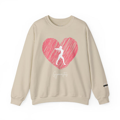 Love Gymnastics Unisex Heavy Blend™ Crewneck Sweatshirt