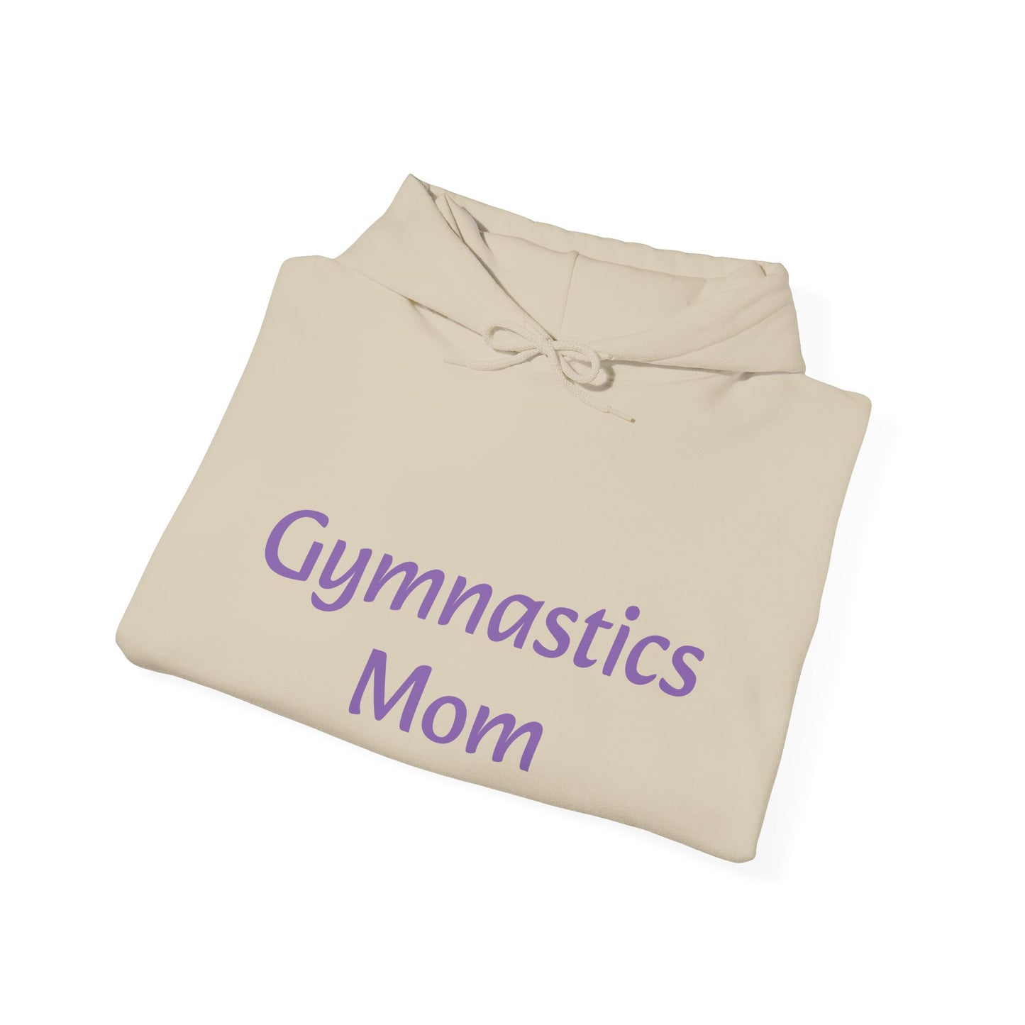 Gymnastics Mom Hoodie (Personalized Name on Sleeve)— Proud Supporter Sweatshirt