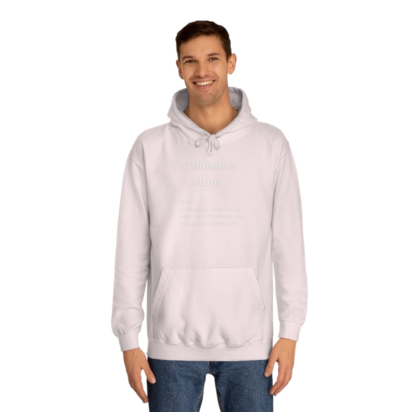 Definition: Mom Unisex College Hoodie