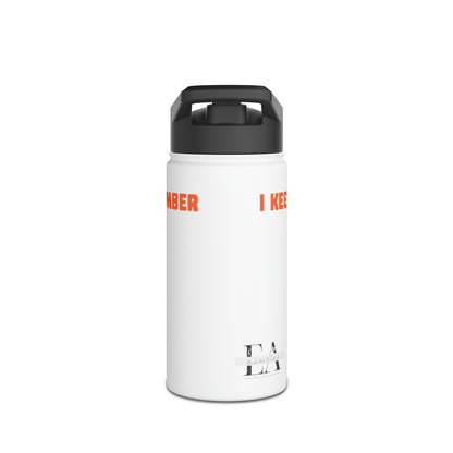 Keep a Kick  Stainless Steel Water Bottle, Standard Lid