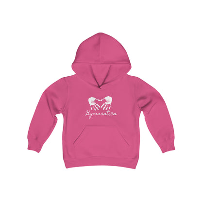 Youth My Heart Gymnastics Heavy Blend Hooded Sweatshirt