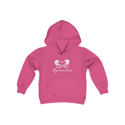 Youth My Heart Gymnastics Heavy Blend Hooded Sweatshirt