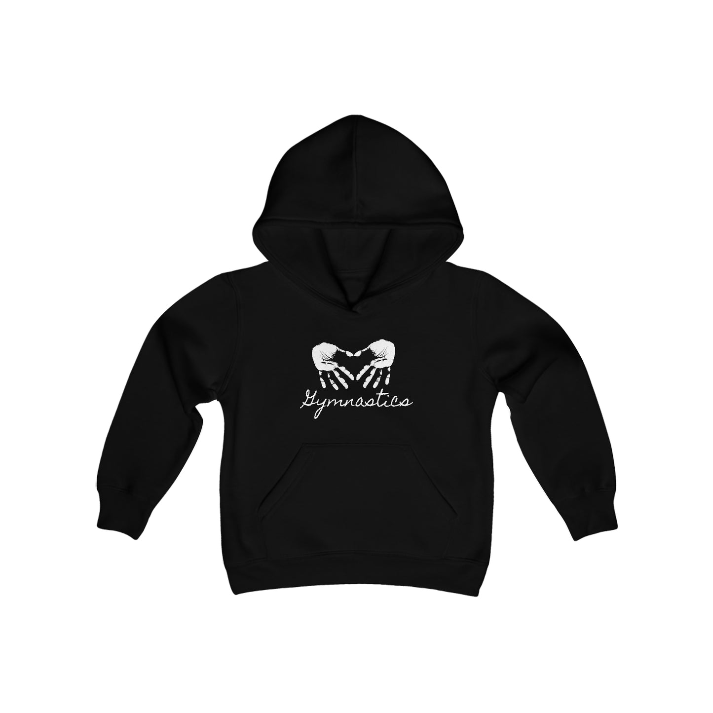 Youth My Heart Gymnastics Heavy Blend Hooded Sweatshirt