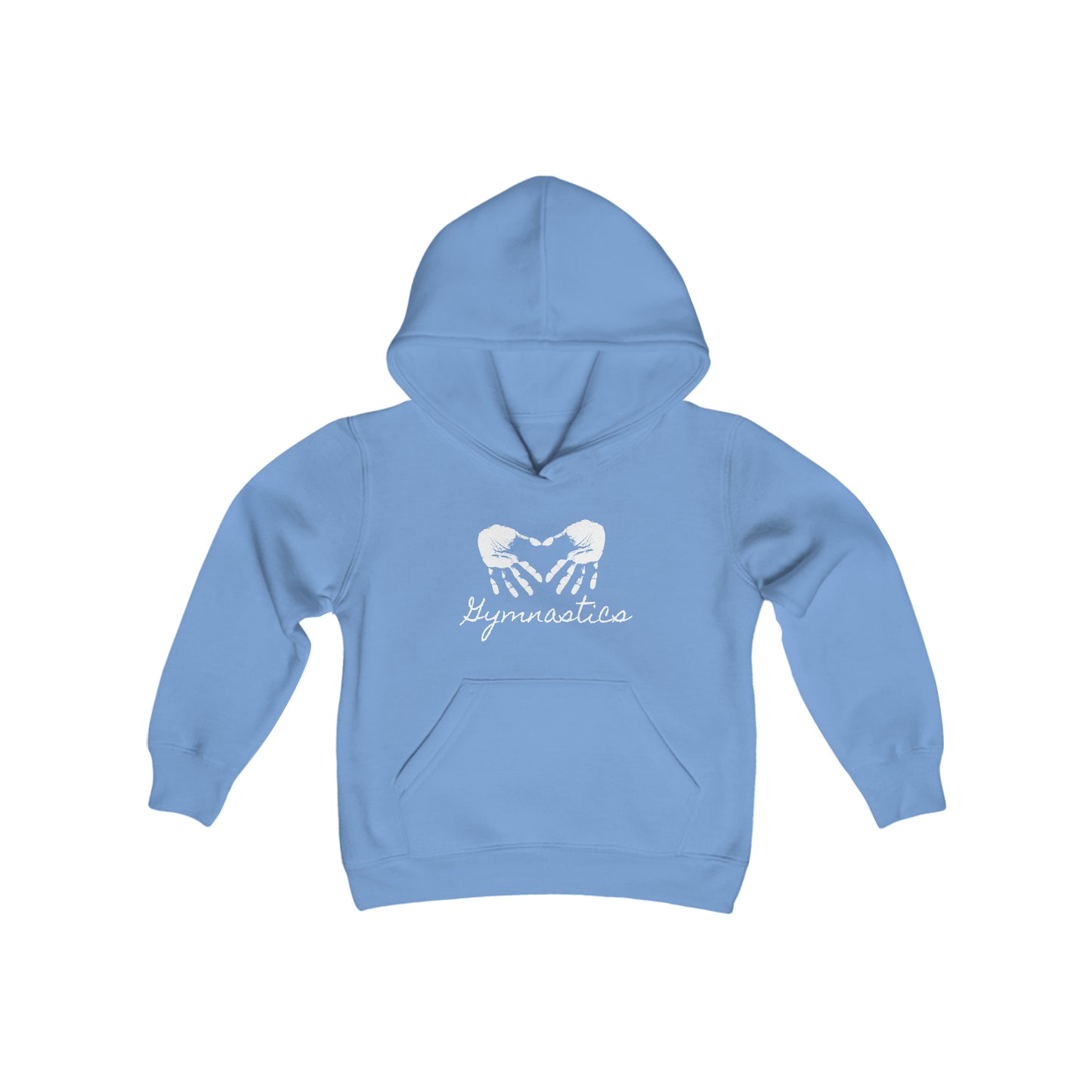 Youth My Heart Gymnastics Heavy Blend Hooded Sweatshirt