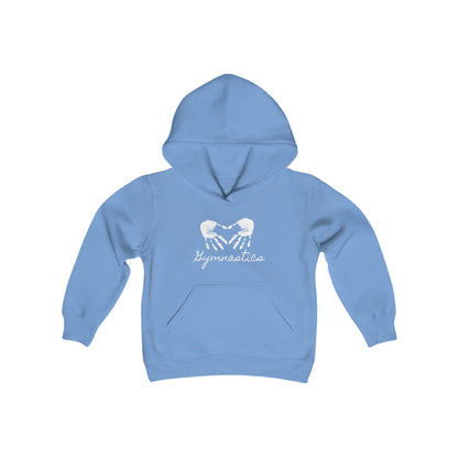 Youth My Heart Gymnastics Heavy Blend Hooded Sweatshirt