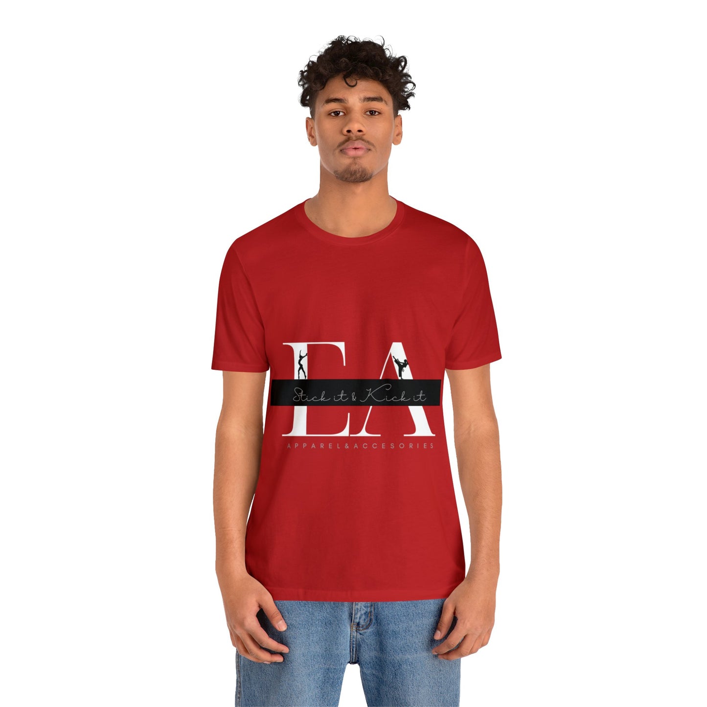Stick it Kick It Logo Jersey Short Sleeve Tee