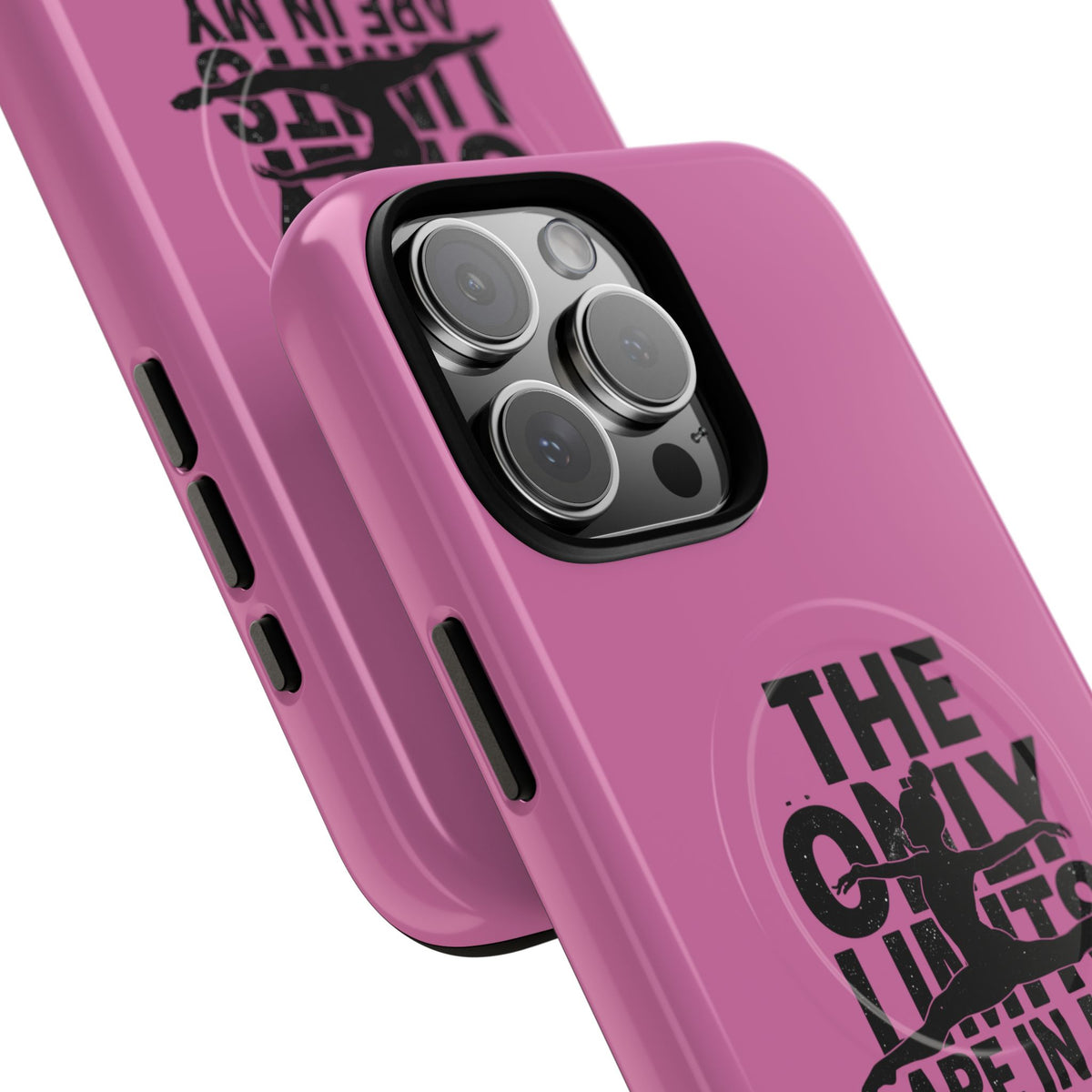 Tough Magnetic Phone Case (iPhone 18 Pro Max- iPhone 15) — “The Only Limits Are In My Mind” Motivational Design