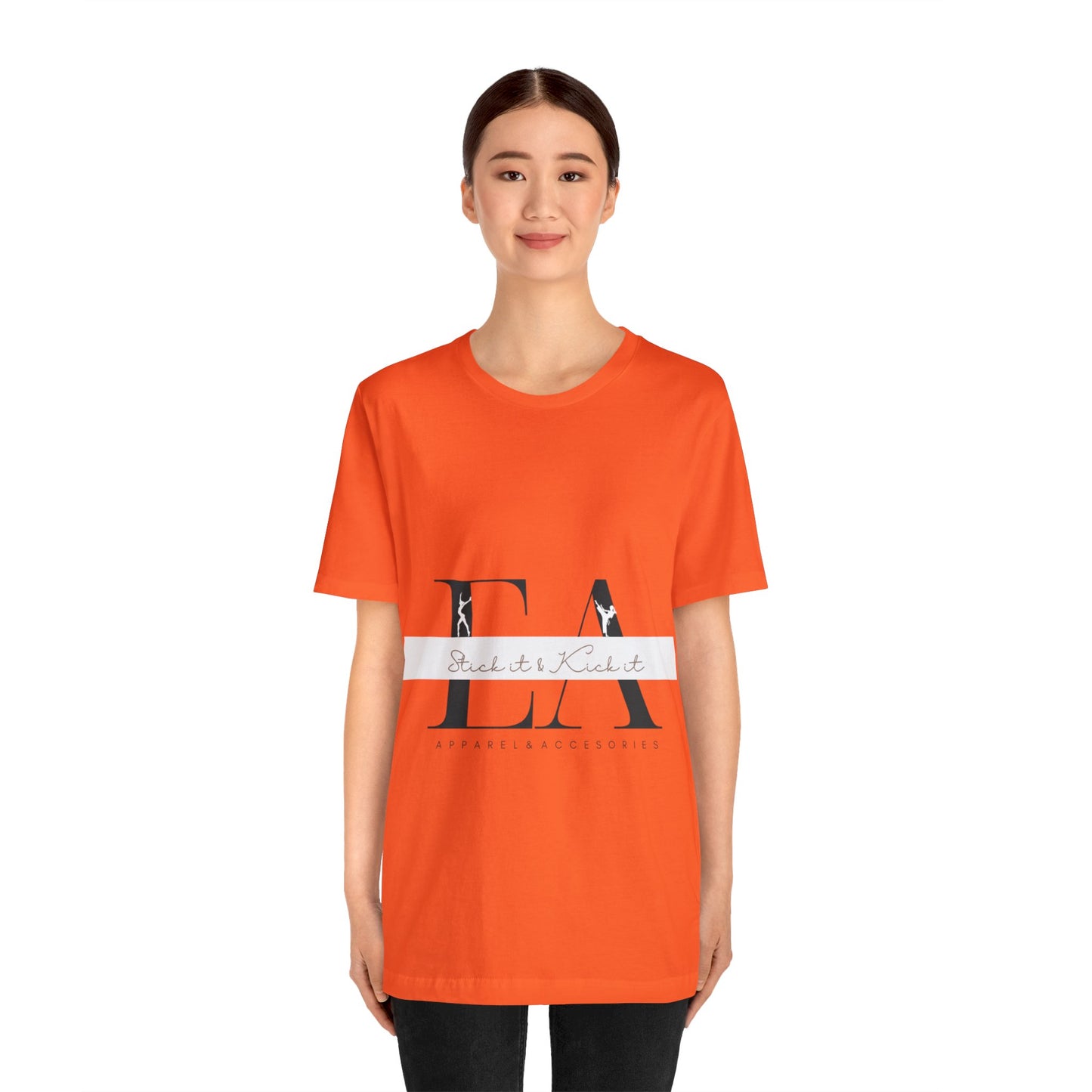 Stick it Kick It Logo Jersey Short Sleeve Tee