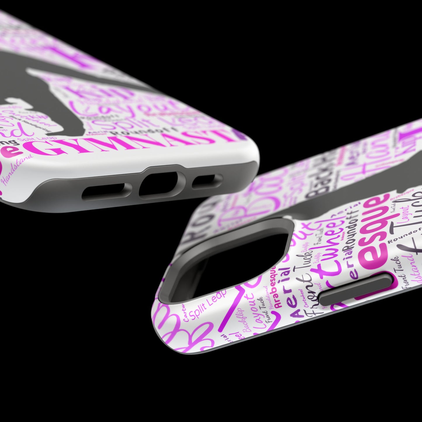 Impact-Resistant MagSafe Phone Case for Gymnasts (iPhone 13-17)  | Gymnast Design, Durable Protection