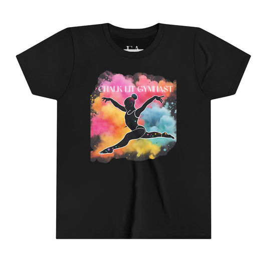 Youth Chalk Lit Gymnast Short Sleeve Tee