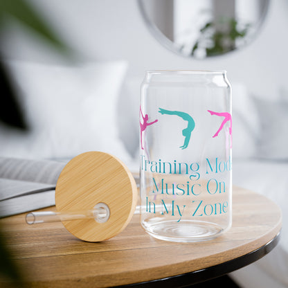 Training Mode Gymnast Sipper Glass, 16oz