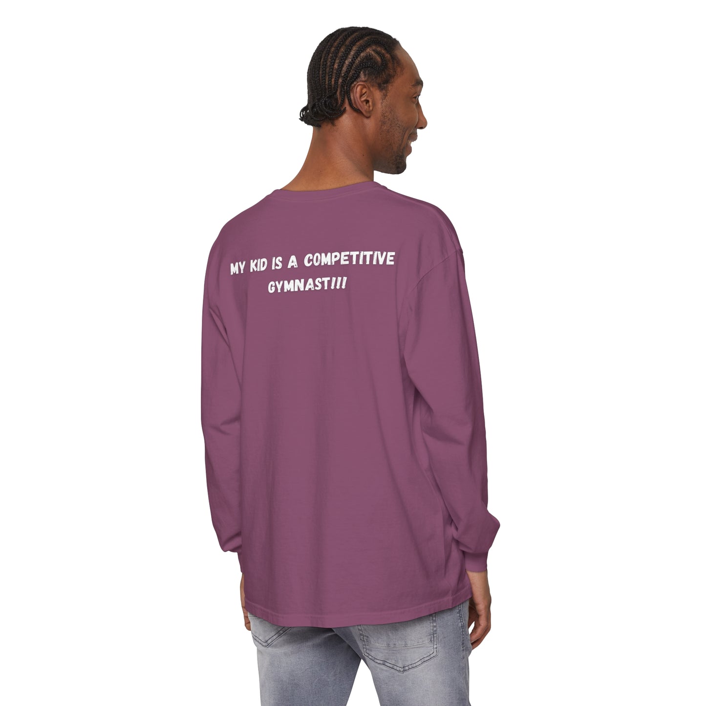 On The Road Unisex Garment-dyed Long Sleeve T-Shirt