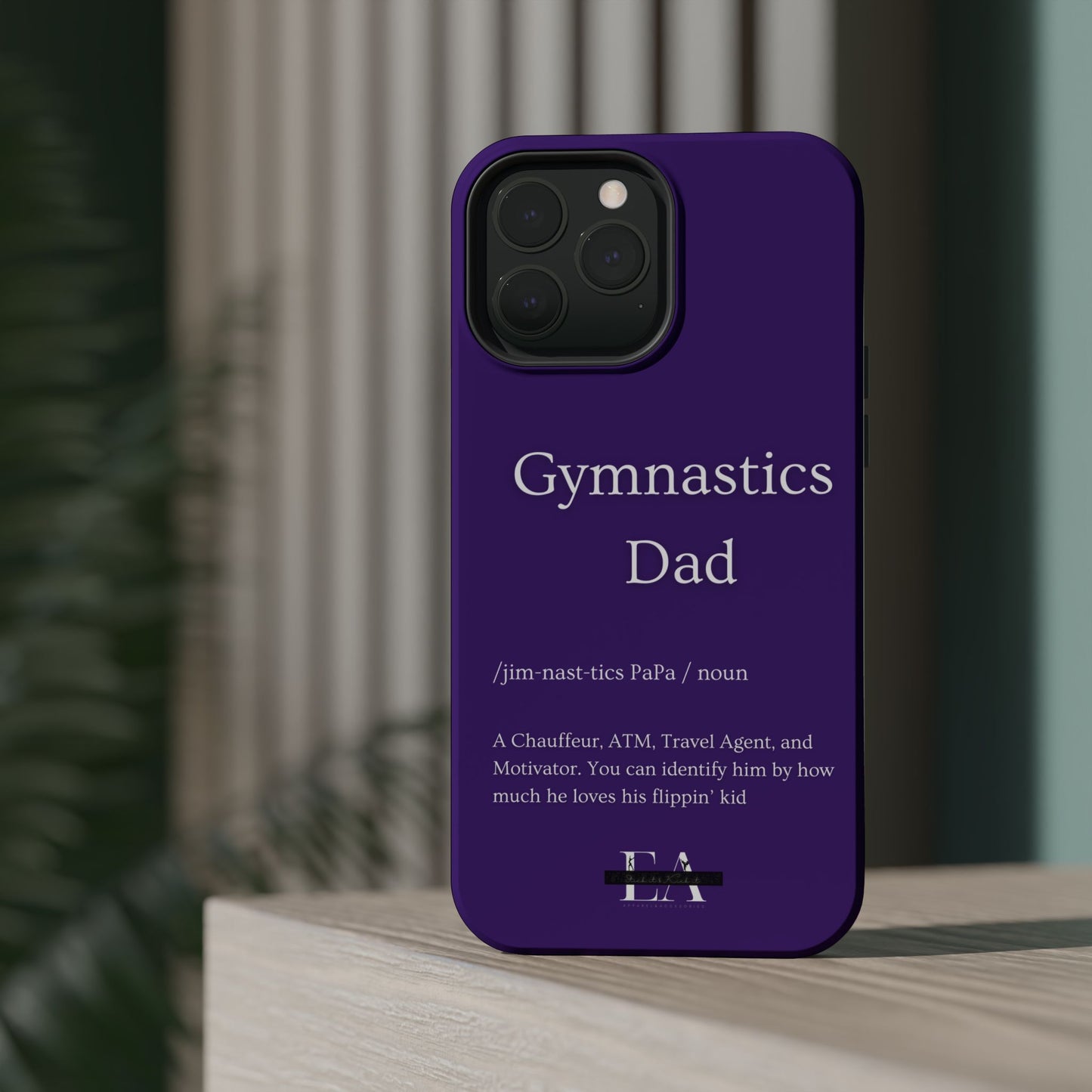Gymnastics Dad MagSafe Tough Case (all iPhone 13 & Newer)