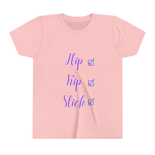 Gymnast Skills (Flip, Kip, Stick) Youth Short Sleeve Tee