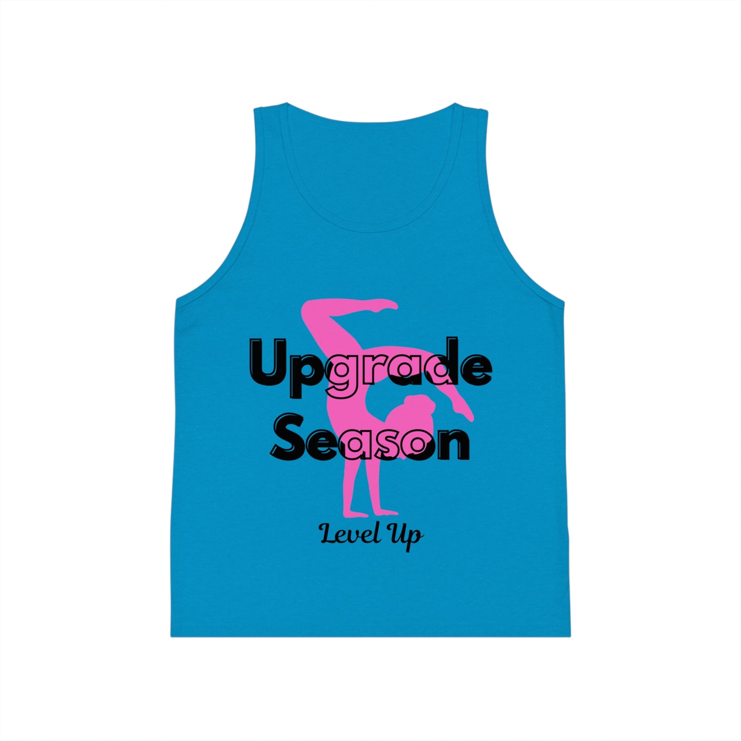 Gymnastics Upgrade Season Youth Jersey Tank Top