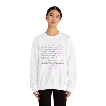 This Martial Artist Unisex Heavy Blend™ Crewneck Sweatshirt