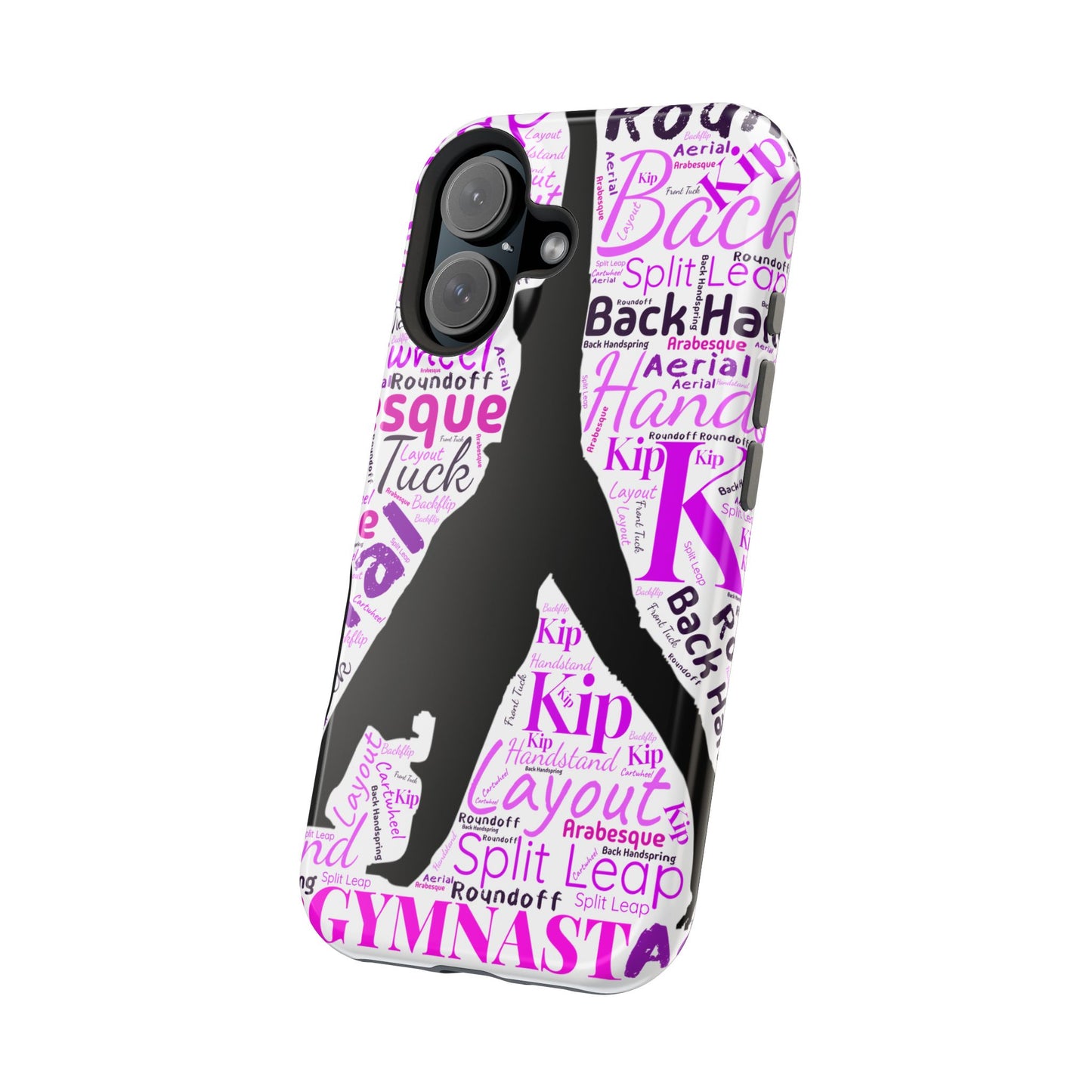 Impact-Resistant MagSafe Phone Case for Gymnasts (iPhone 13-17)  | Gymnast Design, Durable Protection