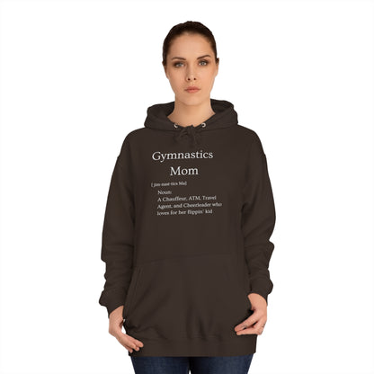 Definition: Mom Unisex College Hoodie