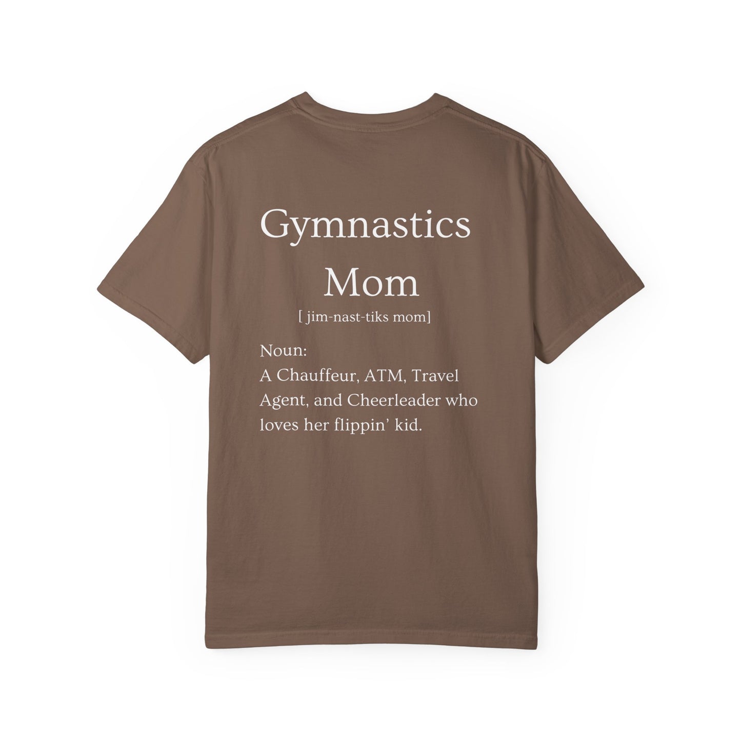 Gymnastics Mom T-Shirt — Definition Graphic Tee for Proud Gym Mom