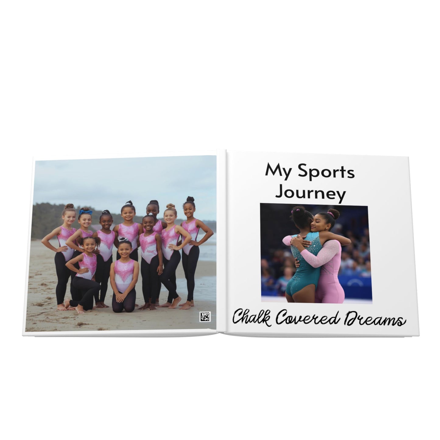 My Sports Journey Hardcover Photo Book — Chalk Covered Dreams Gymnastics Keepsake