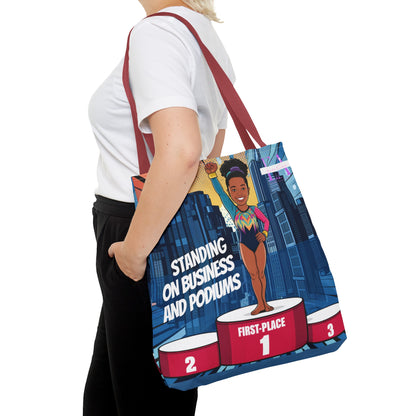 Standing On Business Tote Bag