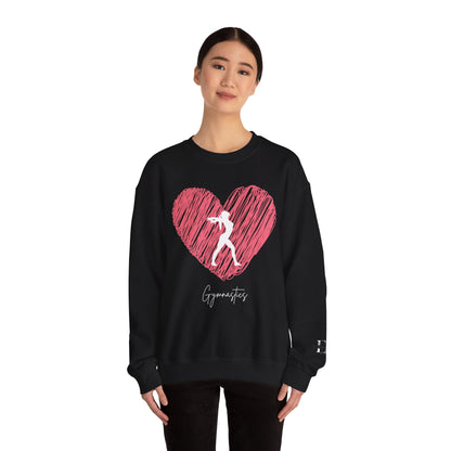 Love Gymnastics Unisex Heavy Blend™ Crewneck Sweatshirt