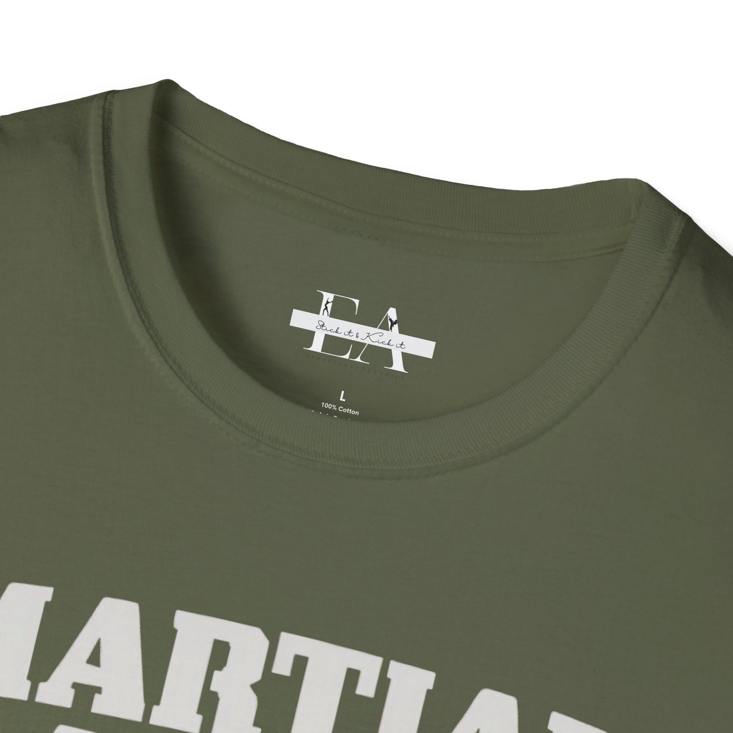 Martial Arts Dad T-Shirt, Unisex Softstyle Tee for Dads, Father's Day Gift, Martial Arts Fan Shirt, Casual Everyday Wear
