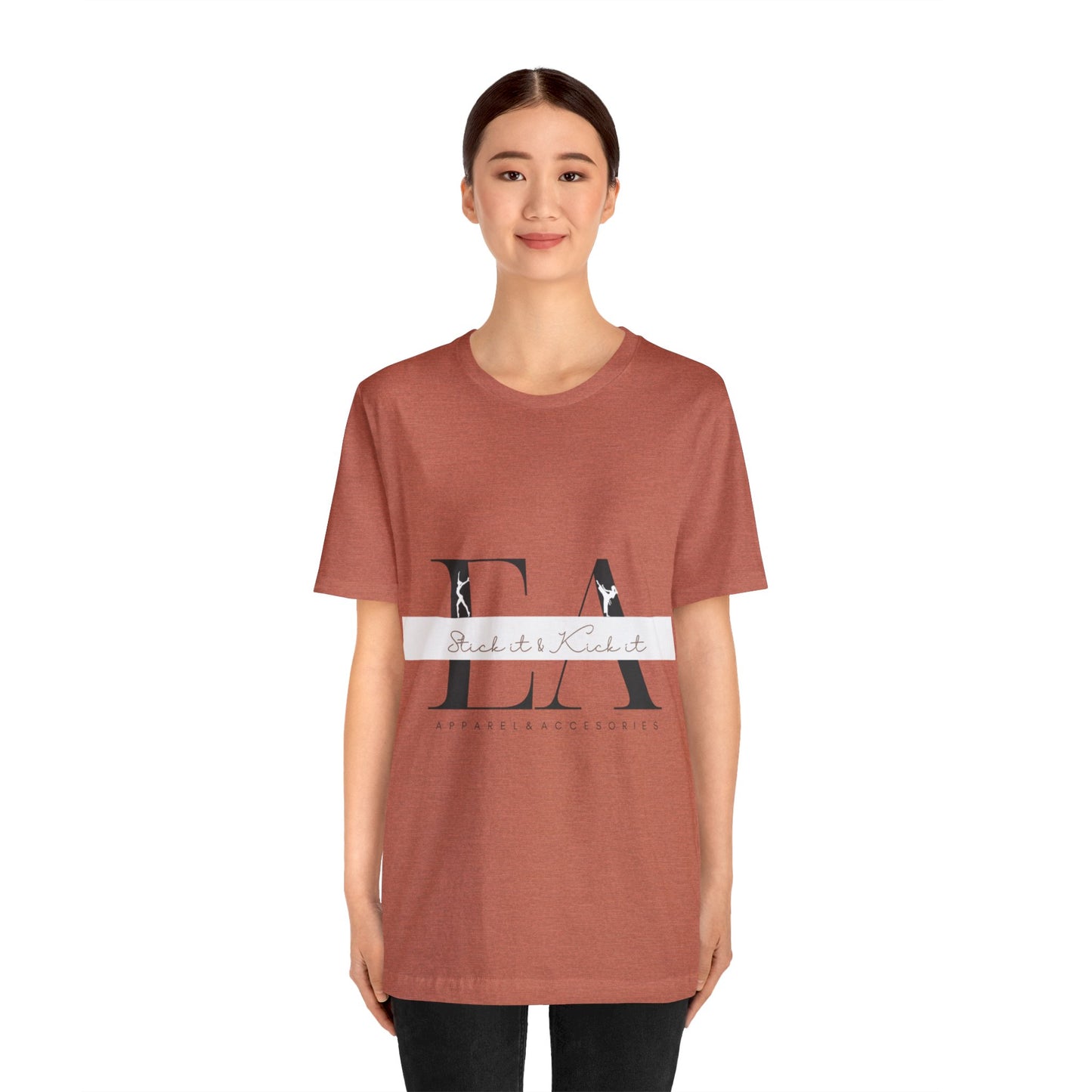 Stick it Kick It Logo Jersey Short Sleeve Tee
