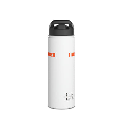 Keep a Kick  Stainless Steel Water Bottle, Standard Lid