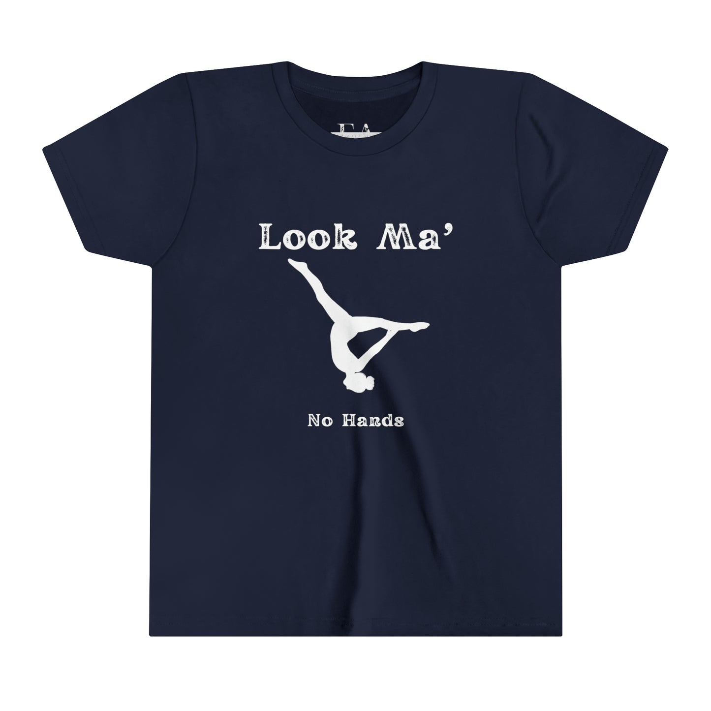 Look Ma No Hands (Gymnast Aerial) Youth Short Sleeve Tee