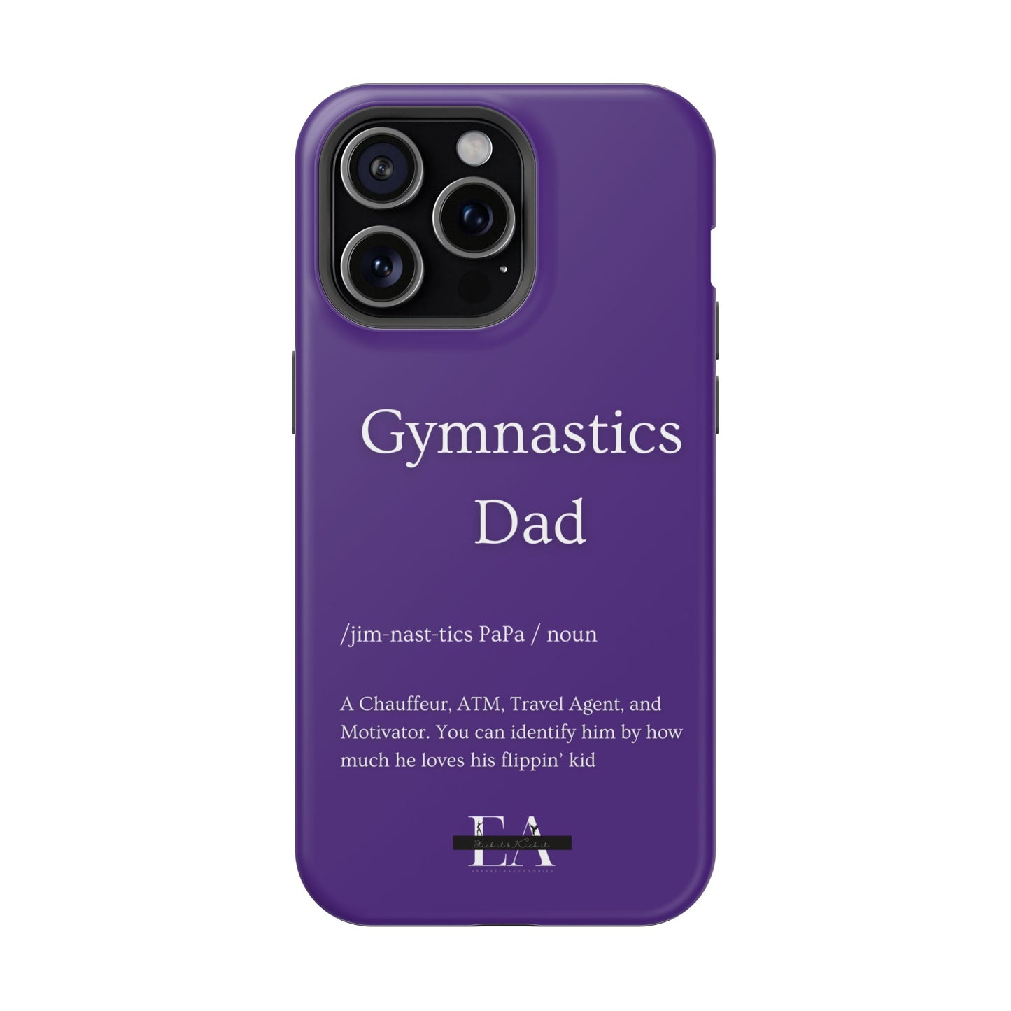 Gymnastics Dad MagSafe Tough Case (all iPhone 13 & Newer)
