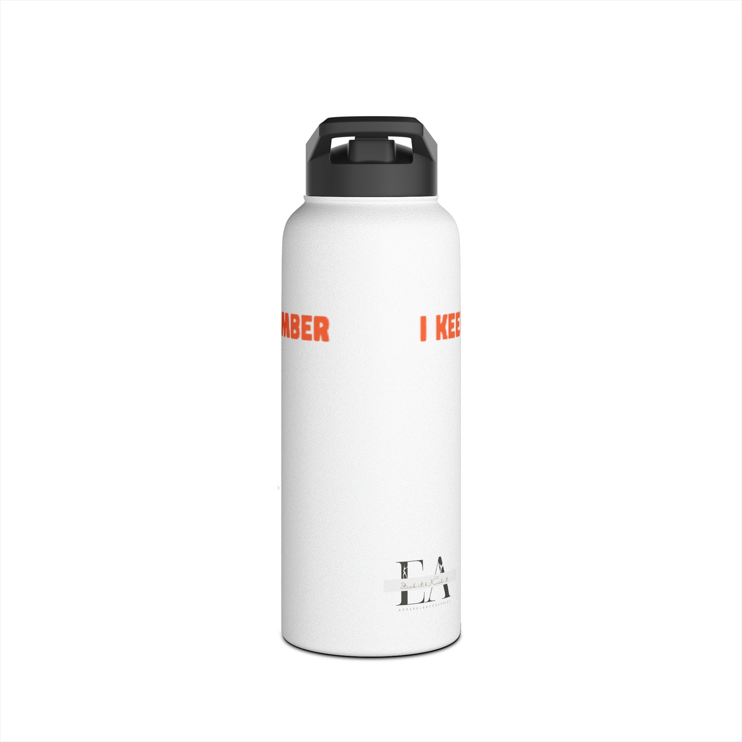 Keep a Kick  Stainless Steel Water Bottle, Standard Lid