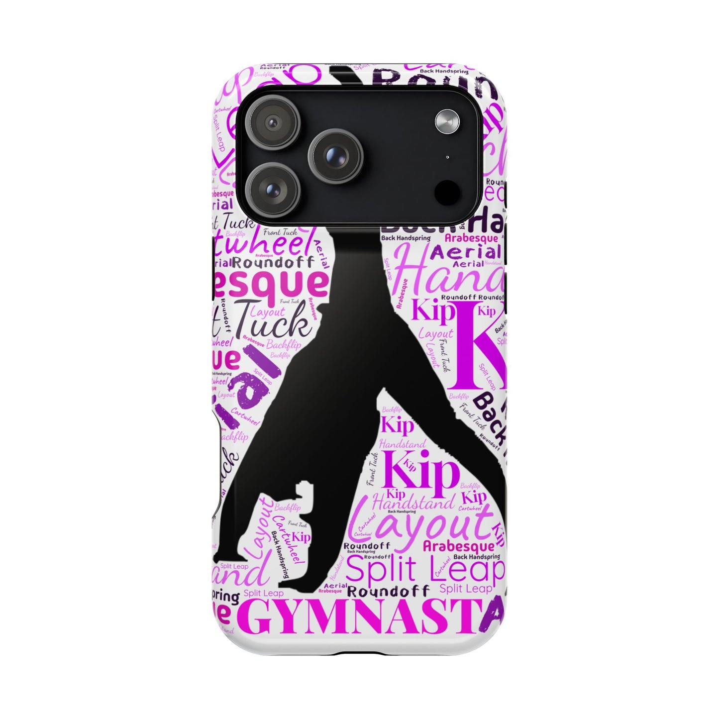 Impact-Resistant MagSafe Phone Case for Gymnasts (iPhone 13-17)  | Gymnast Design, Durable Protection