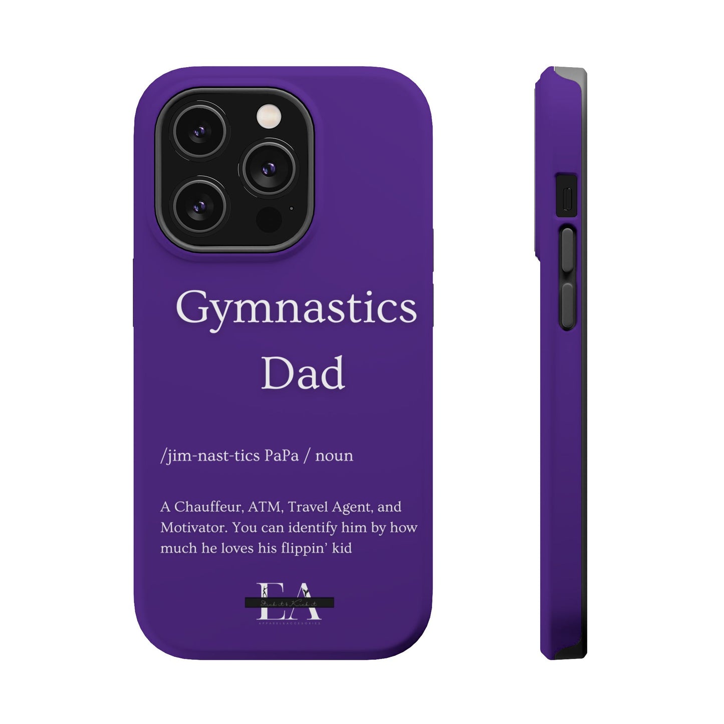 Gymnastics Dad MagSafe Tough Case (all iPhone 13 & Newer)
