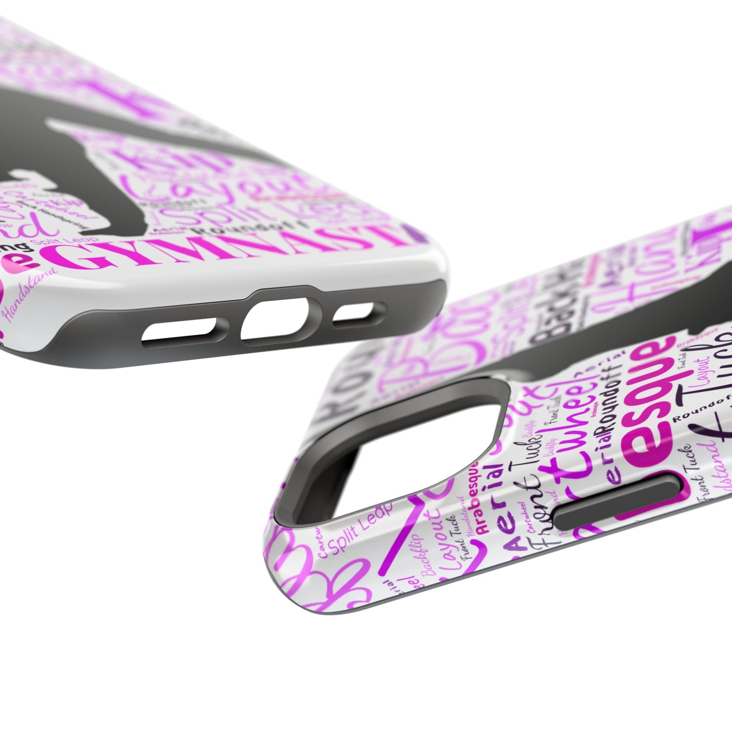 Impact-Resistant MagSafe Phone Case for Gymnasts (iPhone 13-17)  | Gymnast Design, Durable Protection