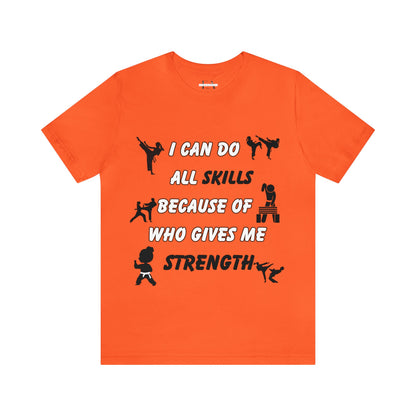 (Karate) My Strength Unisex Jersey Short Sleeve Tee