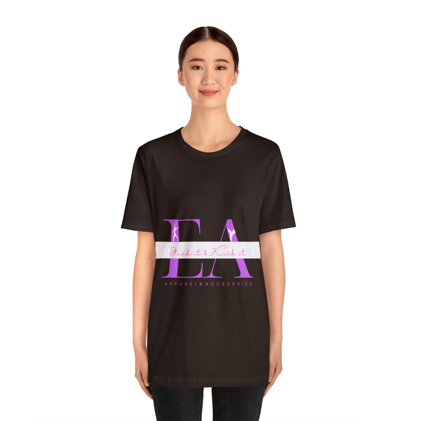Stick it Kick It Logo Jersey Short Sleeve Tee