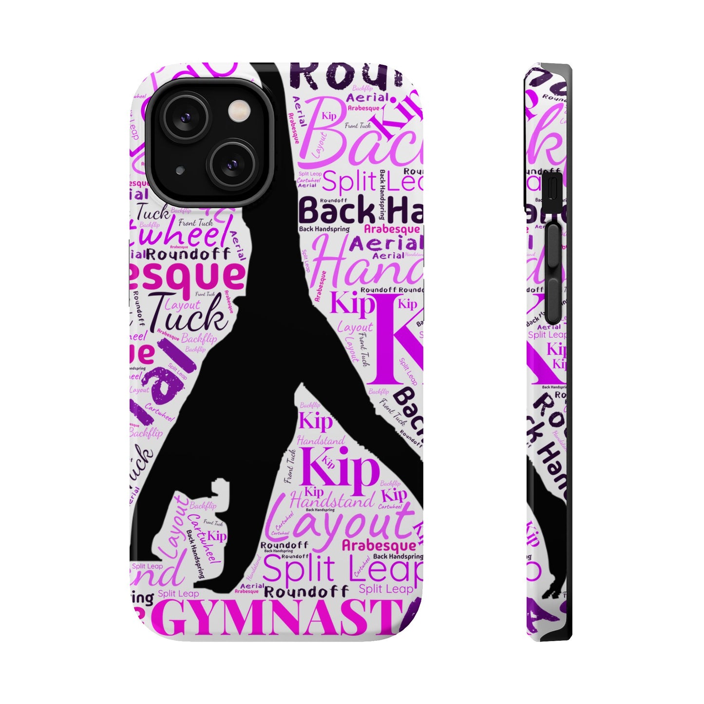 Impact-Resistant MagSafe Phone Case for Gymnasts (iPhone 13-17)  | Gymnast Design, Durable Protection