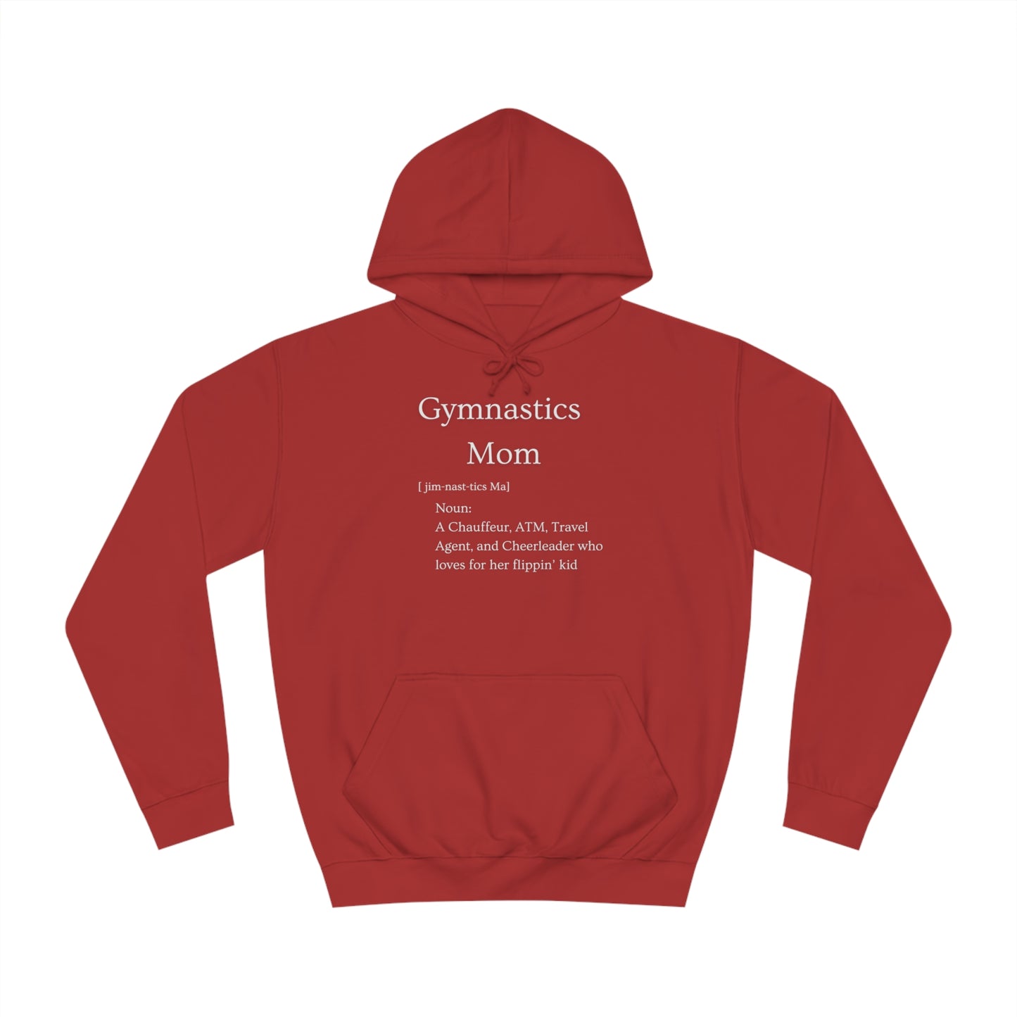 Definition: Mom Unisex College Hoodie
