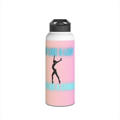 Show Like A Gymnast Stainless Steel Water Bottle, Standard Lid